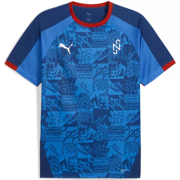  Pánské funkční triko PUMA NEYMAR JR PLAYMAKER JERSEY 660314-10 BLAZING BLUE/PUMAWHITE/ULTRA 