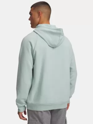 Pánská mikina UNDER ARMOUR RIVAL FLEECE LOGO HD 1379758-477 MODRÁ