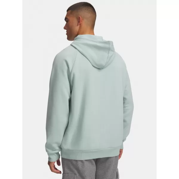  Pánská mikina UNDER ARMOUR RIVAL FLEECE LOGO HD 1379758-477 MODRÁ 