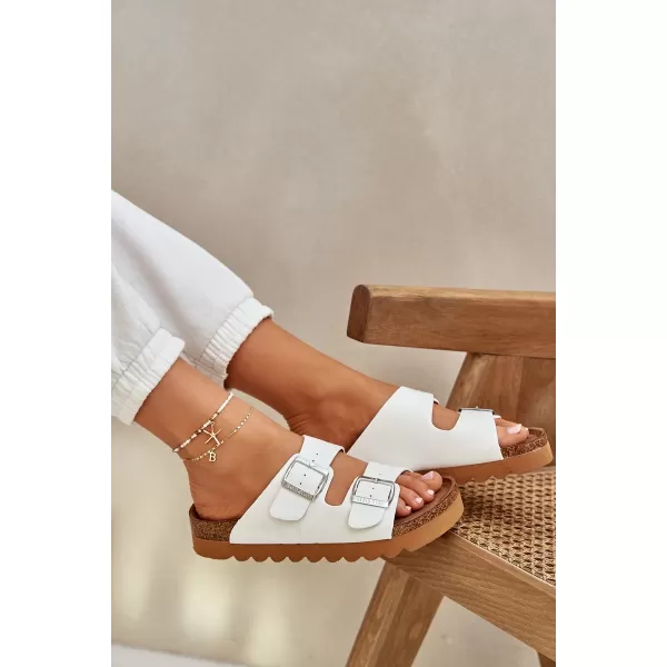  Dámské pantofle BIG STAR LL274480 WHITE 
