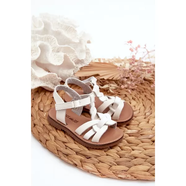  Dětské sandály BOTO MARIMONA 32343 WHITE 