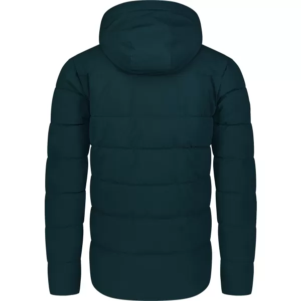  Pánská zimní bunda NORDBLANC BRAMBLE NBWJM8258 MODROZELENÁ 