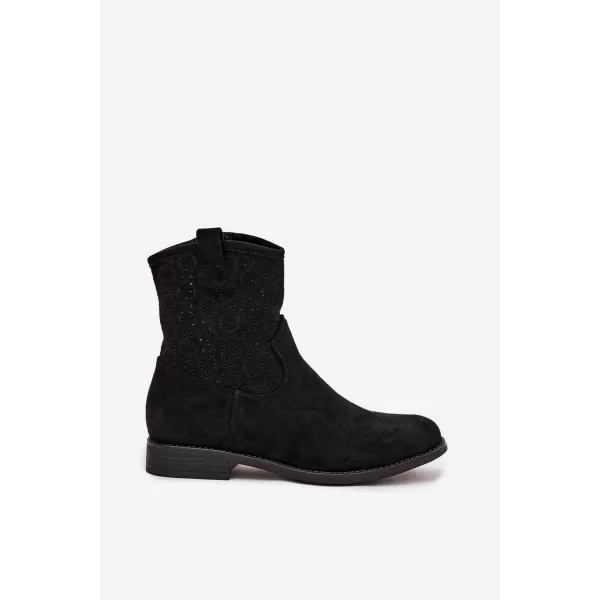  Dámské boty S.BARSKI HY52-530 BLACK 