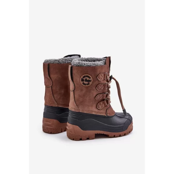  Dětské sněhule LEE COOPER LCJ-24-44-2842K BROWN 