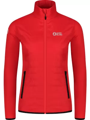 Dámská sportovní bunda NORDBLANC HINTER NBWJL8361 ČERVENÁ