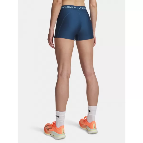  Dámské kraťasy UNDER ARMOUR HEATGEAR SHORTY 6010725-498 MODRÁ 