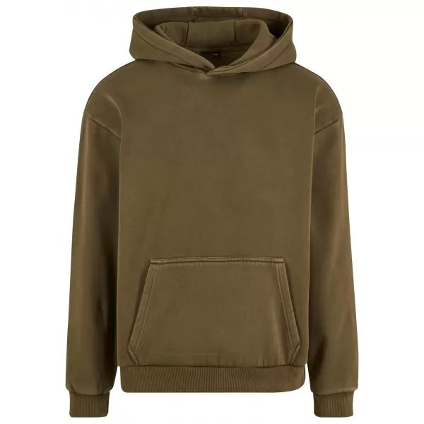  Pánská mikina URBAN CLASSICS TB7609 WARM KHAKI 