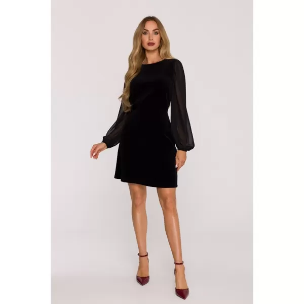  Dámské šaty MOE M886 BLACK 