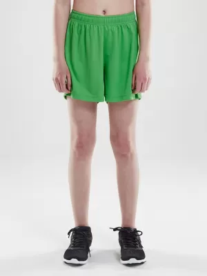 Dětské brankářské šortky CRAFT TW Squad Go GK Shorts Jr ŘEMESLNÁ ZELENÁ