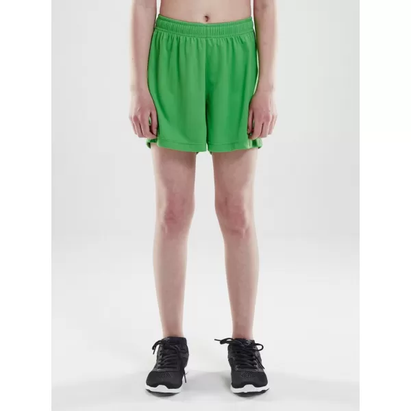  Dětské brankářské šortky CRAFT TW Squad Go GK Shorts Jr ŘEMESLNÁ ZELENÁ 