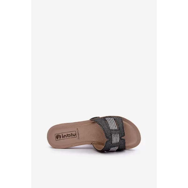  Dámské žabky INBLU BA000050 BLACK 