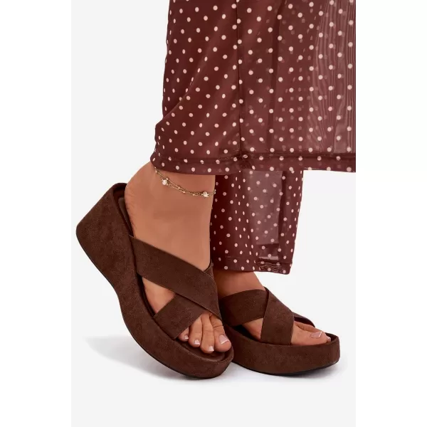  Dámské pantofle BOTO CALORINE 41357 BROWN 