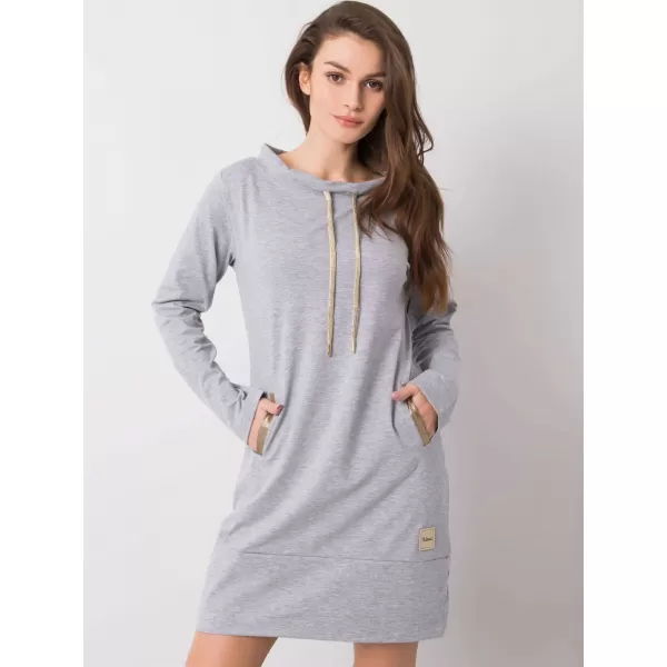 Dámské šaty RELEVANCE RV-SK-6067.15X GRAY 
