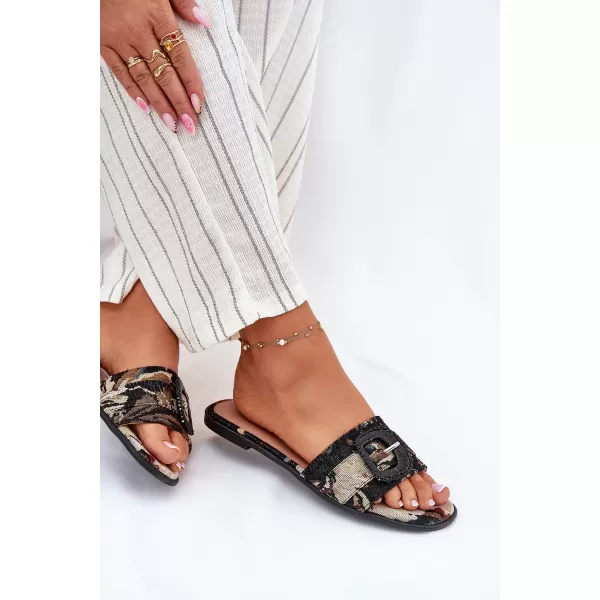  Dámské pantofle BOTO CLARIOLA 37411 BLACK 