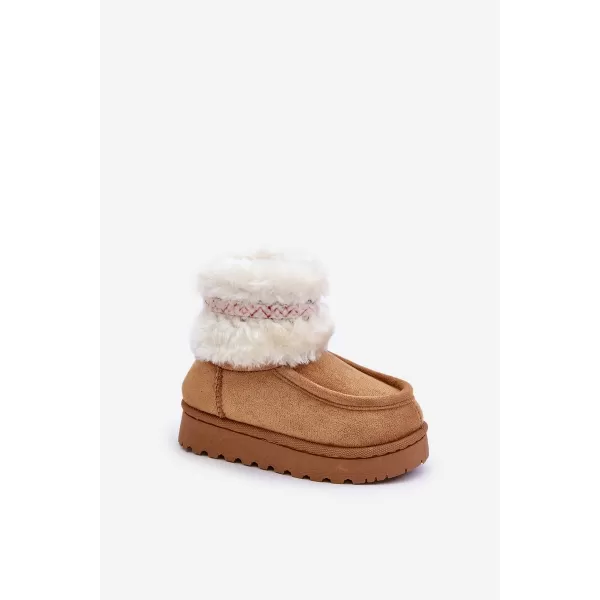  Dětské sněhule BOTO MELEFIA 34605 CAMEL 