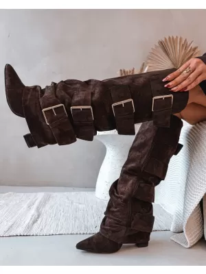 Dámské kozačky BOTO ISAVELLE 40940 BROWN