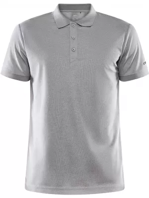 Pánské sportovní polo CRAFT Corp. CORE Unify Polo Shirt M ŠEDÝ MELÍR