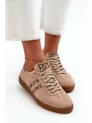 Dámské tenisky ZAZOO N1068 32634 BEIGE