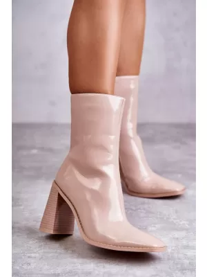 Dámské kozačky BOTO MARGIT 21893 BEIGE