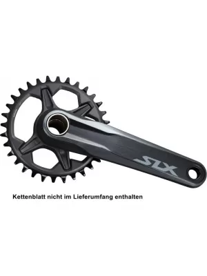 Kliky SHIMANO SLX FC-M7100 0X12 BEZ PŘEVODNÍKU ORIGINAL BALENÍ ČERNÁ