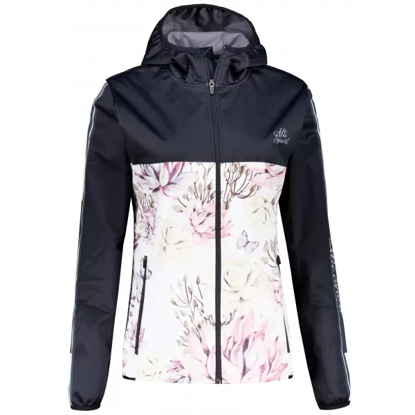  Dámská softshellová bunda premium ALTISPORT VOJ/ALW008JACK01 ČERNÁ 