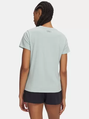 Dámské triko UNDER ARMOUR W VARSITY SS 6010592-477 MODRÁ