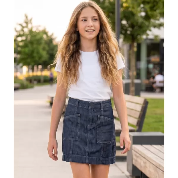  Dívčí sukně SAM 73 GZ 501 TMAVÁ DENIM 