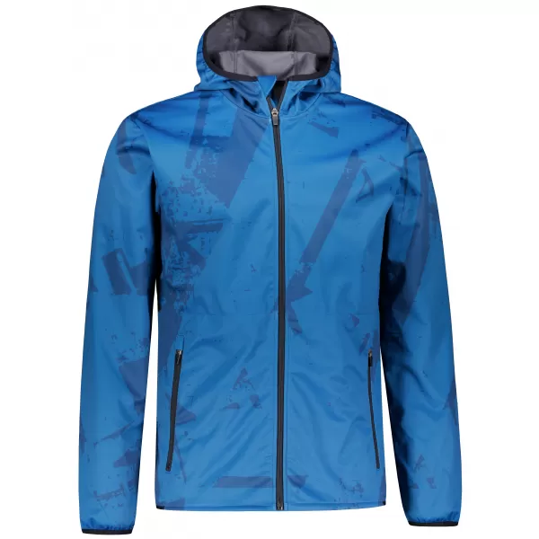  Pánská softshellová bunda premium ALTISPORT VOJ/ALM079JACK01 MODRÁ 