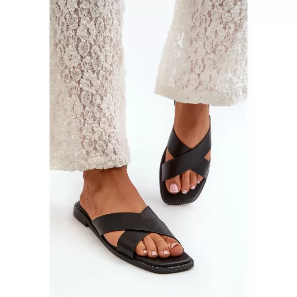  Dámské sandály S.BARSKI KV27-002 BLACK 