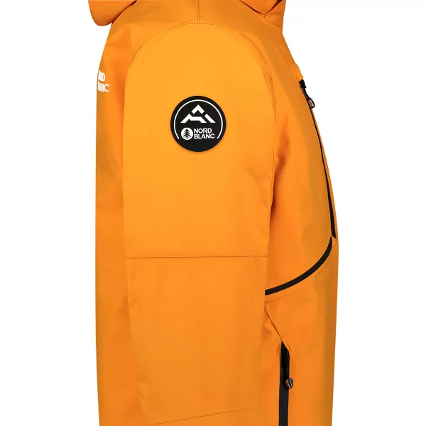  Pánská lyžařská bunda NORDBLANC BRAN NBWJM8294 ORANŽOVÁ 