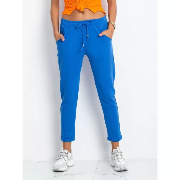  Dámské tepláky BASIC FEEL GOOD RV-DR-3589.10X DARK BLUE 