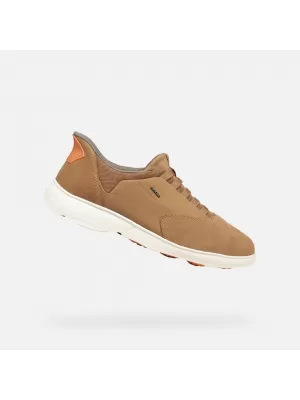 Pánské tenisky GEOX NEBULA 2.0 PLUS FAST IN G014417 HNĚDÁ