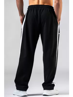 NEBBIA Relaxed fit tepláky POWER 904 BLACK