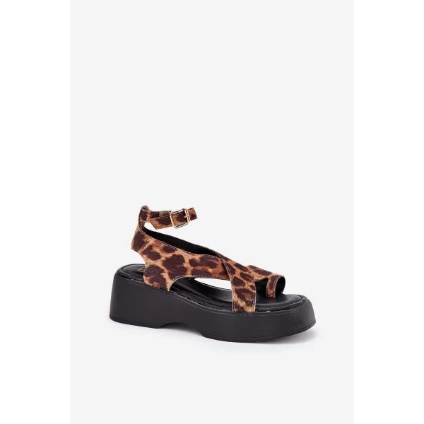  Dámské sandály BOTO TENZORUS 36260 LEOPARD 