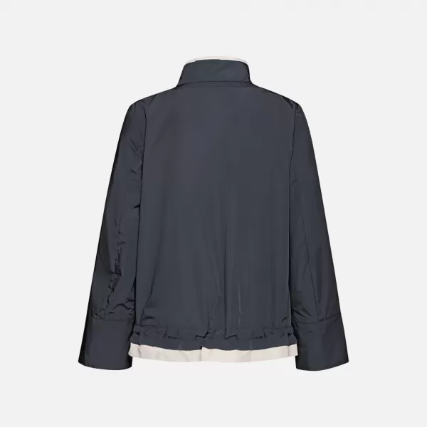  Dámská bunda GEOX MARYEMY G014717 TMAVĚ MODRÁ 