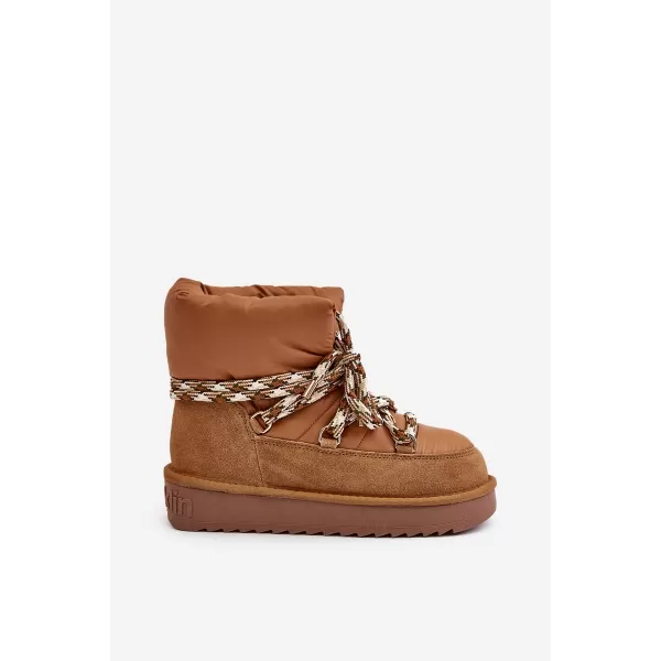  Dámské sněhule D.FRANKLIN DFSH375003 TAN 