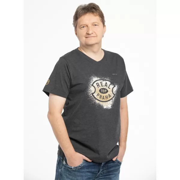  Pánské triko SAM 73 PROKREPU 004 ŠEDÁ 
