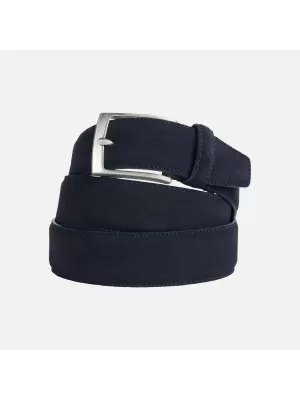 Pánský pásek GEOX G011352 TMAVĚ MODRÁ