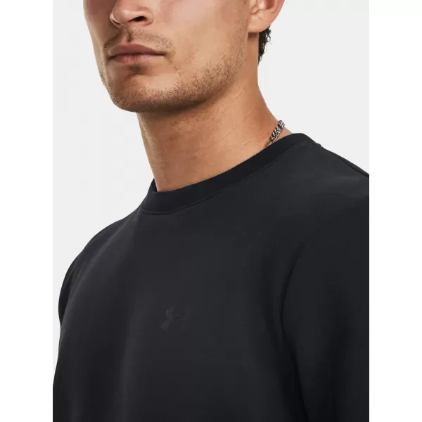  Pánská mikina UNDER ARMOUR UA UNSTOPPABLE FLC CREW 1381688-001 ČERNÁ 