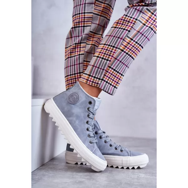 Dámské tenisky BIG STAR EE274115 LIGHT BLUE 