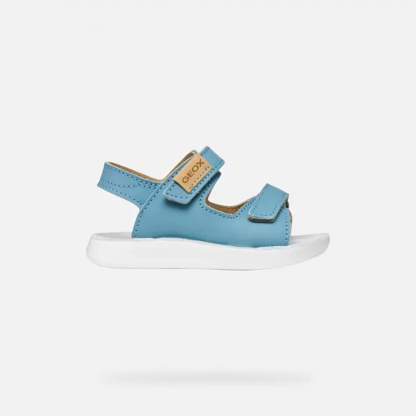  Chlapecké sandály GEOX SANDAL LIGHTFLOPPY B455SB00032C4016 MODRÁ 