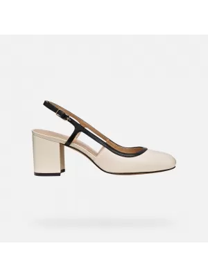 Dámské boty GEOX VIRNILISA 65 G013226 SMETANOVÁ