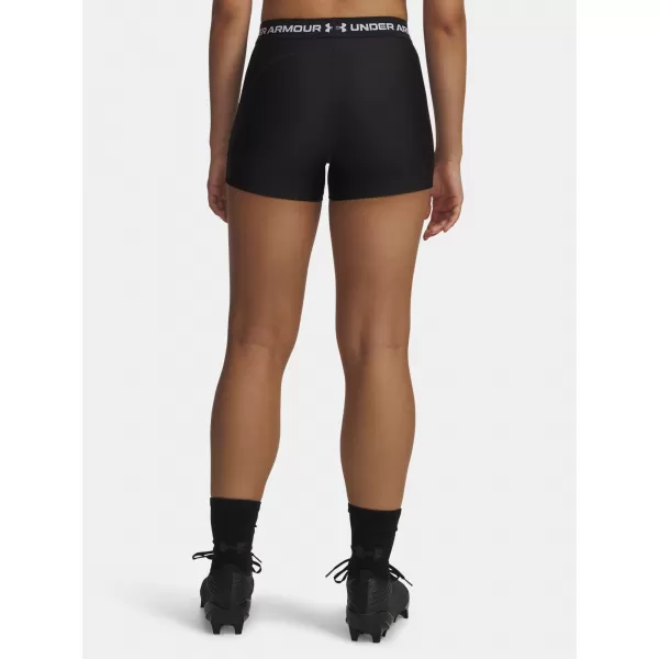  Dámské kraťasy HEATGEAR SHORTY 6010725-008 ČERNÁ 