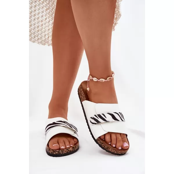  Dámské pantofle BOTO BAYLIN 37785 WHITE 