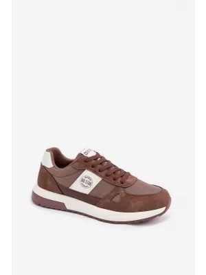 Pánské tenisky BIG STAR TT174353 BROWN/BEIGE