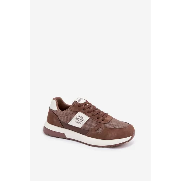  Pánské tenisky BIG STAR TT174353 BROWN/BEIGE 