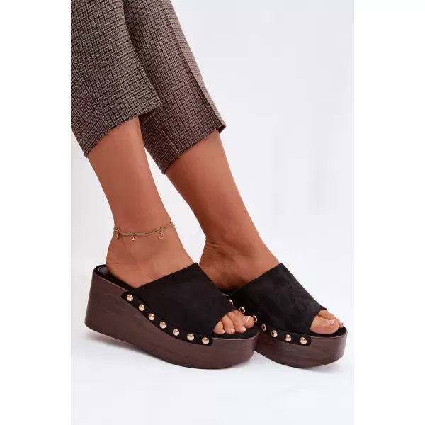  Dámské nazouváky BOTO HELIVINA 41628 BLACK 