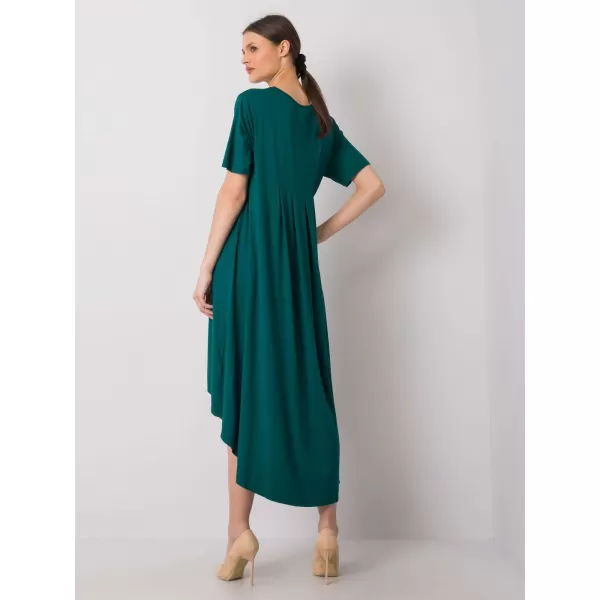  Dámské šaty RUE PARIS RV-SK-R4889.09 DARK GREEN 
