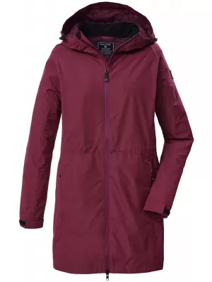 Dámská parka KILLTEC KOS 35 43936-499 VÍNOVÁ
