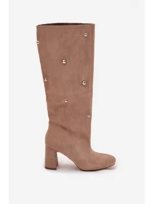 Dámské kozačky BOTO LUCINDA 40118 KHAKI